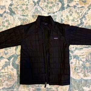Patagonia Kids 14 Nano Puff® Brick Quilt Jacket Black